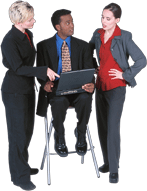 Training that can be used on both CD's and the web